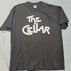 Rare Vintage T shirt from THE CELLAR a famous ROCK N ROLL Spot Ft. Worth TX